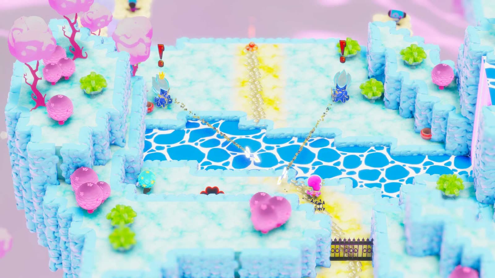 Gameplay — fighting Octodemons